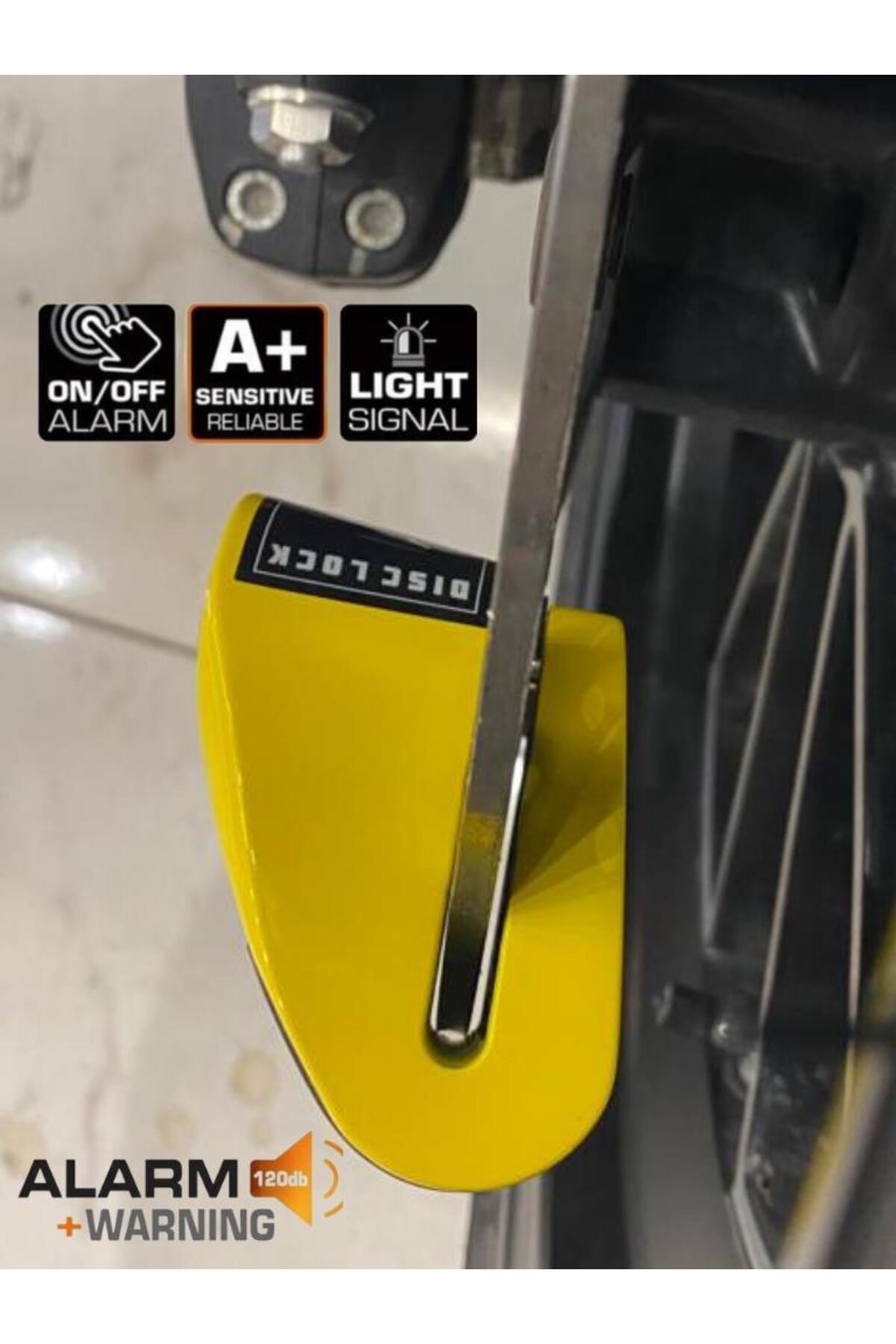 Auvray B-LOCK 6 MM ALARMLI MOTOSİKLET DİSK KİLİDİ