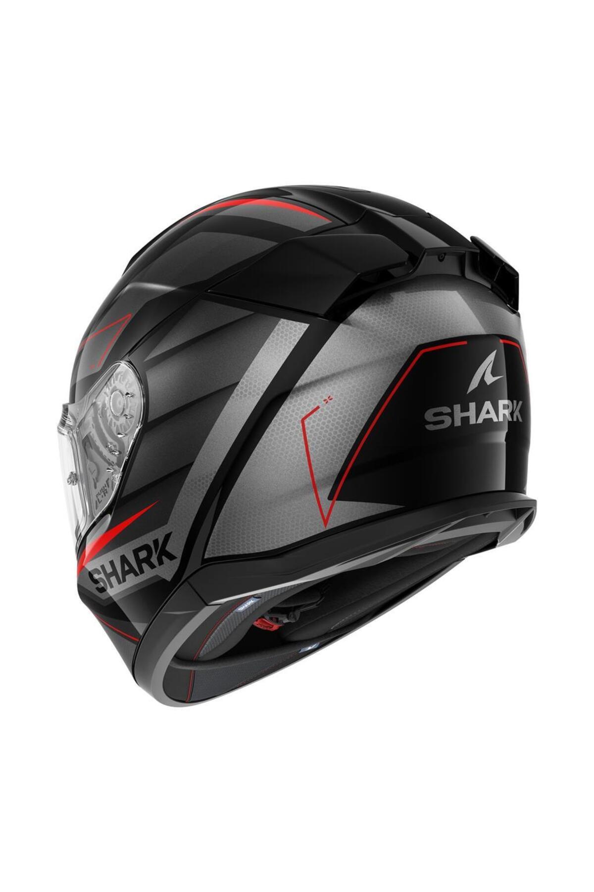 SHARK KASK Shark D-skwal 3 Sızlar Kapalı Kask Kar L