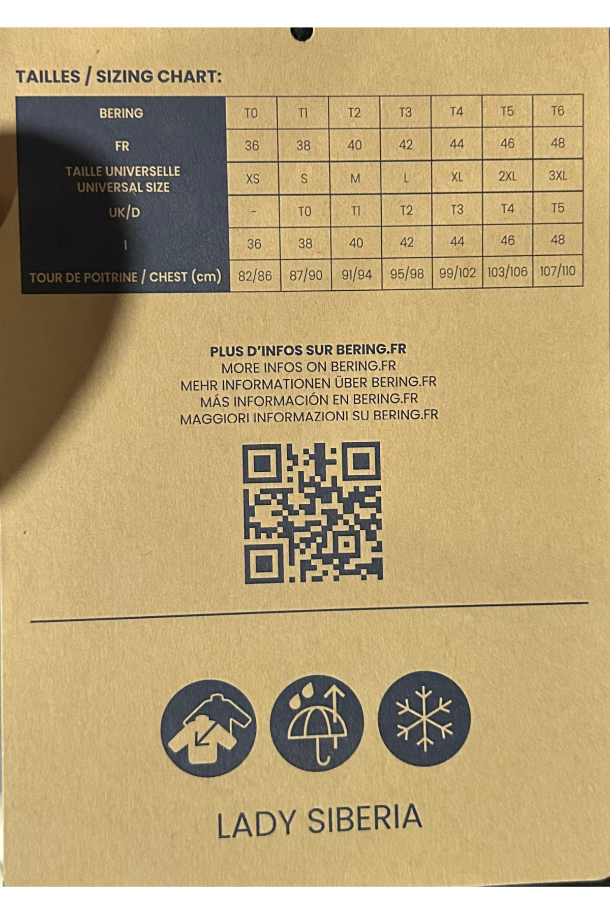 Bering SIBERIA KIŞLIK MOTOSİKLET MONTU